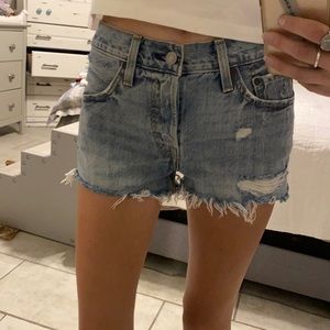 Levi’s denim shorts!